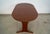Wood 1960’s Mid-Century Danish Modern Trestle Leg Extendable Oval Dining Table With Leaf For Sale - Image 7 of 12