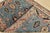 Heriz Rug 5’10” X 8’11” Blue Wool Vintage Tribal Hand-Knotted Oriental Carpet For Sale - Image 12 of 13