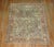 Gray Early 20th Century Zabihi Collection Gray Animal Motif Turkish Fine Sivas Rug - 4'4" x 5'5" For Sale - Image 8 of 8