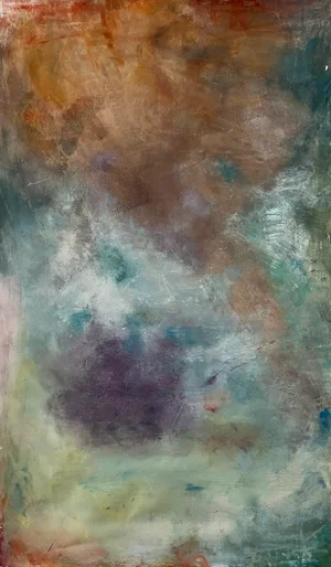 "Untitled #16" Contemporary Original Abstract Acrylic Painting by Stephanie Visser