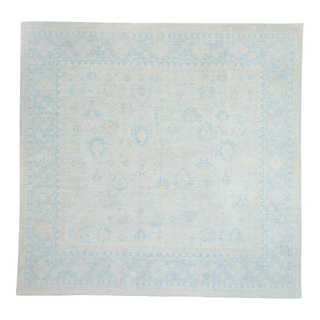 Oushak Square Rug 15' x 14'6" #16872 For Sale