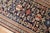 Early 20th Century Late 19th Century Antique Zabihi Collection Caucasian Perpedil Blue Rug - 3'5" X 5'1" For Sale - Image 5 of 17