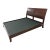 Eastern King Size Crate & Barrel Dawson Bed Frame For Sale