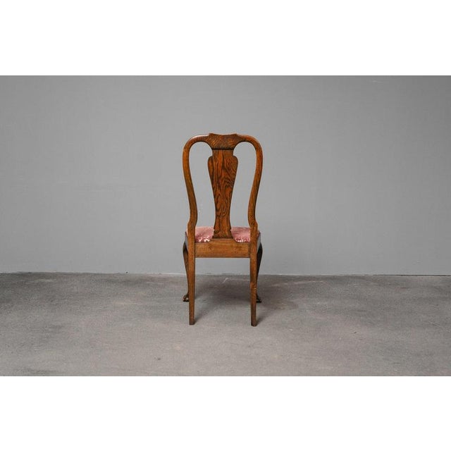 Brown Art Nouveau Dining Chairs, Set of 8 For Sale - Image 8 of 18