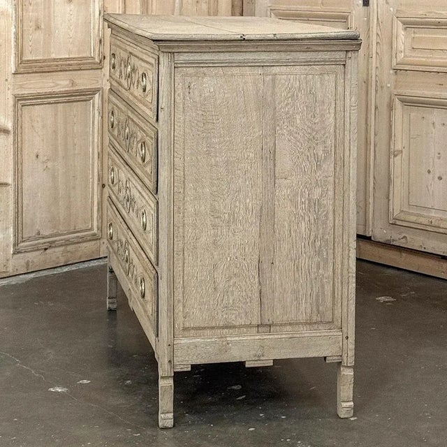 18th Century Liègeois Louis XVI Period Stripped Oak Commode For Sale - Image 12 of 18