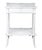1920s Vintage White Bedside Accent Table For Sale - Image 5 of 9