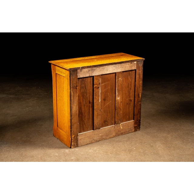 Early 20th Century Early 20th Century Y & E Oak Document Filing Cabinet For Sale - Image 5 of 13