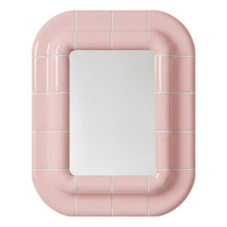 Lola Mirror in Blush Pink by Tilecito For Sale