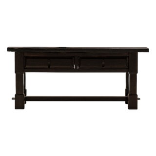 French Brutalist Side Table or Cabinet, 1960s For Sale