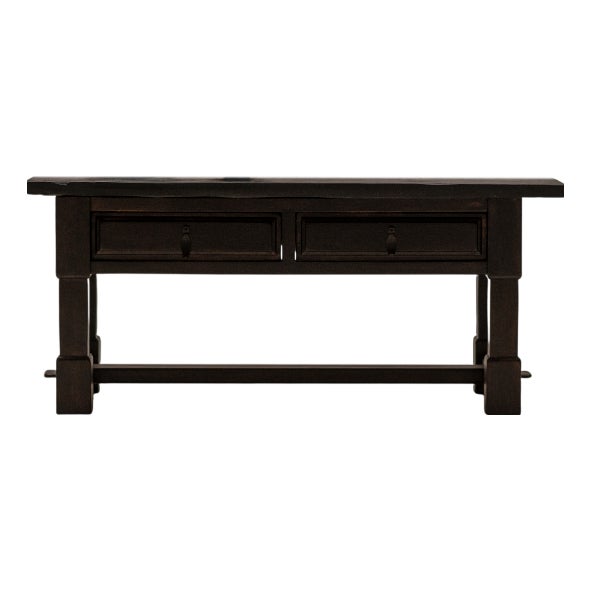 French Brutalist Side Table or Cabinet, 1960s For Sale