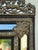 Gorgeous Antique Mirror 19th Century Dutch Ebony and Brass Repousse Cushion For Sale In Los Angeles - Image 6 of 10
