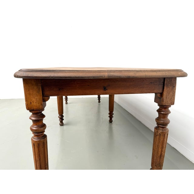 Oak Table with Turned Legs, 1900 For Sale - Image 17 of 18