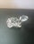2000 - 2009 Bohemia Czech Clear Glass Turtle Figurine For Sale - Image 5 of 6