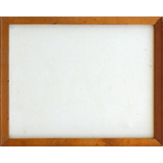 Folk Art Ready the Horses, Jalal Gharbi Oil on Canvas Painting For Sale - Image 3 of 4