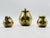Los Castillo 1950s Los Castillo Taxco Brass & Stone Inlaid Tea Set, Mexican Modernism - Set of 3 For Sale - Image 4 of 18