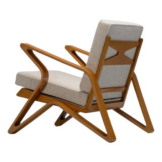 Lounge Chair from De Coene Frères, Belgium, 1950s For Sale