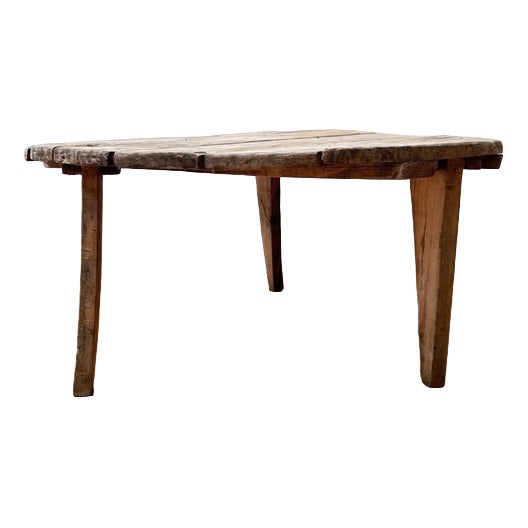 Low Rustic Shepherds Table For Sale