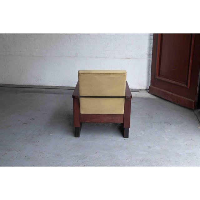 Amsterdamse School Easy Chair, 1930s For Sale - Image 4 of 18