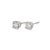 Gender: Unisex Metal Type: 14K White Gold Length: 0.75 inches Width: 3.90 mm Weight: 0.81 grams Unisex 14K white gold,...
