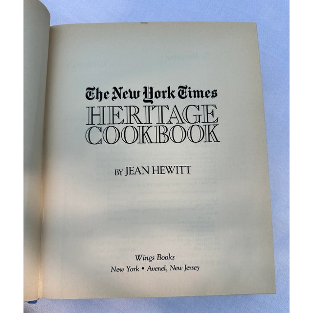 1992 Over 2000 recipes! Heirloom recipes from six different regions of the United States. In 1972, The New York Times sent...