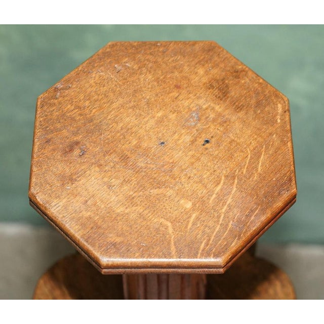 Antique Regency Carved Hardwood 3-Tier Jardinier with Dolphin Supports, 1820 For Sale - Image 10 of 18