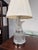 Transparent Cut Crystal Table Lamp, Vintage For Sale - Image 8 of 12