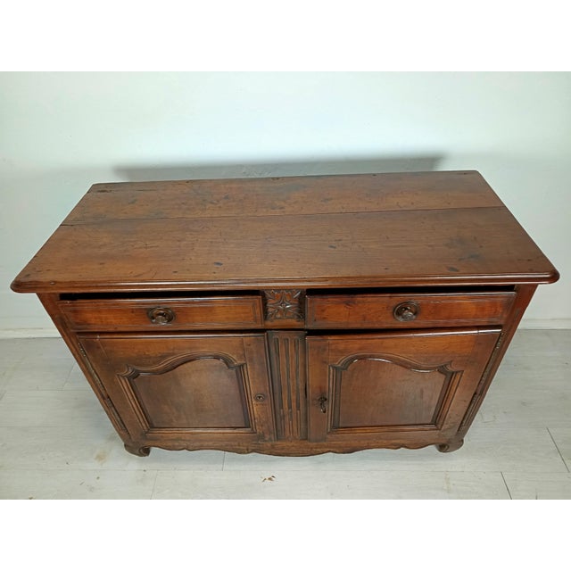 Tan Louis XV Walnut Sideboard For Sale - Image 8 of 18