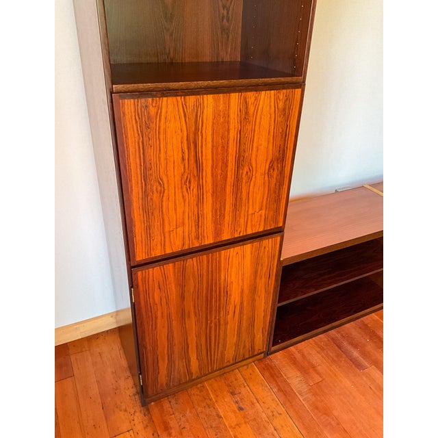 1960s Omann Jun Scan-Flex Rosewood Cabinets For Sale - Image 11 of 18