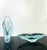 Blue Art Glass Model 7420/32 Vases and Bowl by Ladislav Paleček for Škrdlovice, Former Czechoslovakia, 1974, Set of 3 For Sale - Image 8 of 12