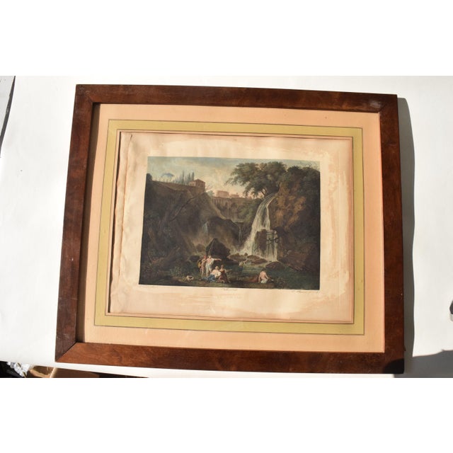 Paper After Vallaert, La Cascade, 1800s, Engraving For Sale - Image 7 of 9
