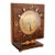 1940s Vintage French Bayard 8-Day Art Deco Mantel Clock Modernist Desk Clock For Sale