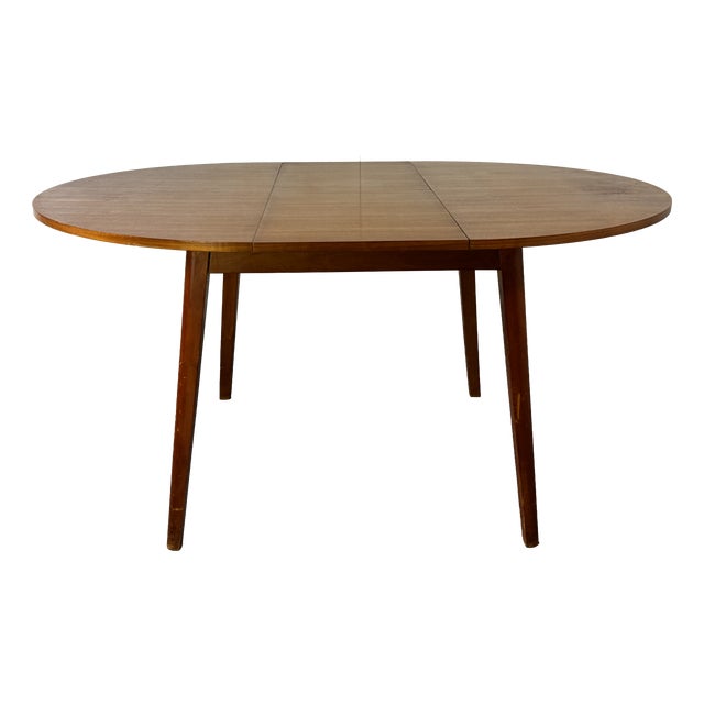 Mid-Century Modern Danish Extendable Dining Table, 1950s For Sale
