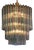 Vintage Italian Glass Chandelier by Venini, 1964 For Sale