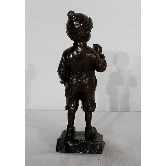 J. Schmidt-Felling, Le Petit Fumeur, Late 19th Century, Bronze For Sale - Image 14 of 18