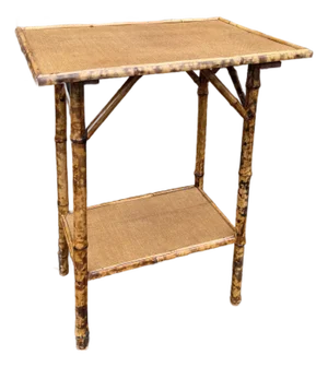 19th Century English Bamboo Table