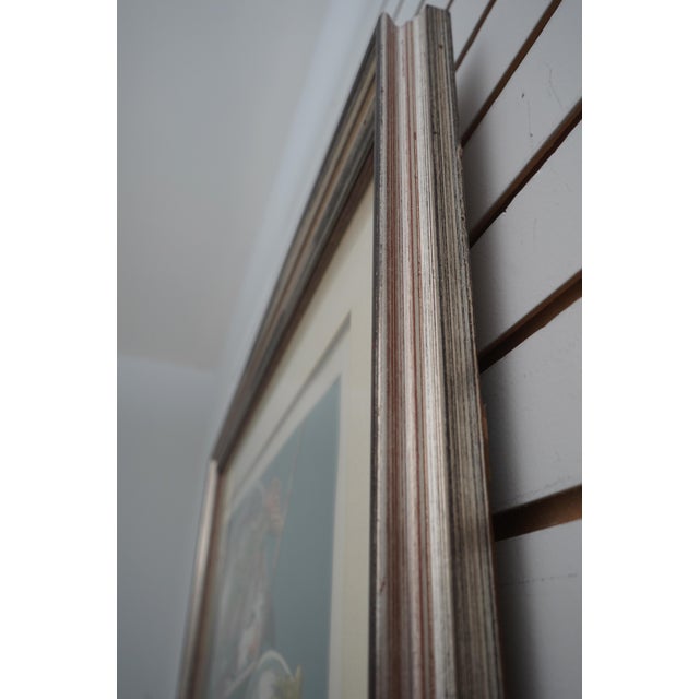 Printmaking Materials Jack Beal Framed Still Life of Fish & Rod Lithograph Signed & Numbered For Sale - Image 7 of 12