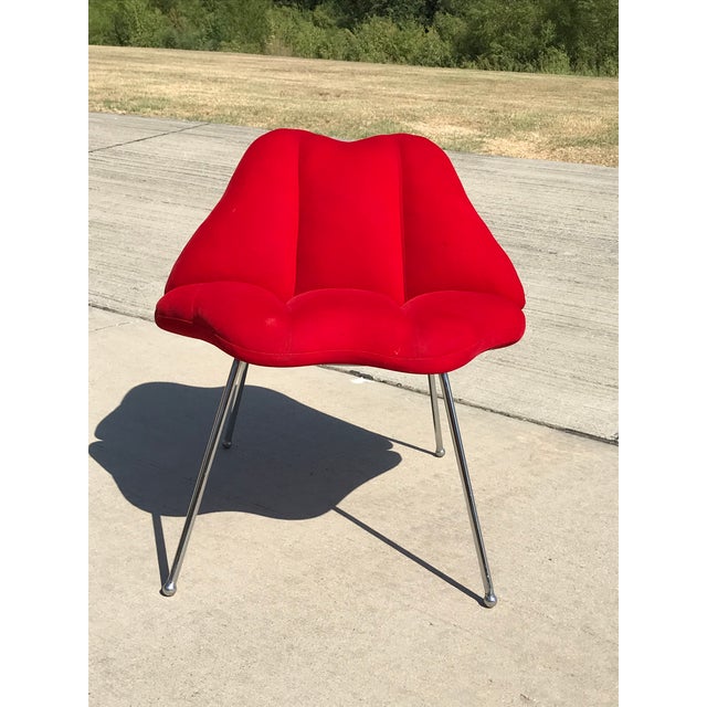 1970s Vintage Marilyn Monroe Red Kiss Chair Chairish