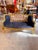 Vintage Rococo Loveseat Black & Beige Velvet 55W For Sale - Image 4 of 10