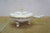 Antique Dresden Covered Footed Turtle Soup Bowl Compote 5" For Sale - Image 6 of 17