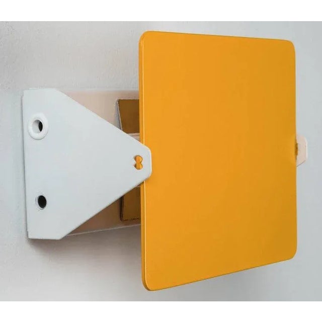 Not Yet Made - Made To Order Charlotte Perriand Yellow 'Applique á Volet Pivotant' Wall Light For Sale - Image 5 of 11