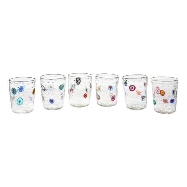 Italian Modern Drinking Set by Mariana Iskra for Ribes, Set of 6 For Sale - Image 18 of 18
