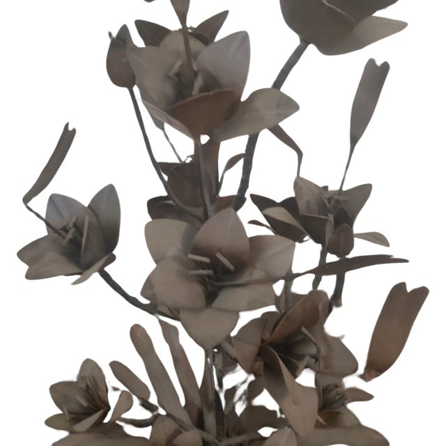 Mid Century Hand Forged Iron Sculpture For Sale - Image 4 of 4