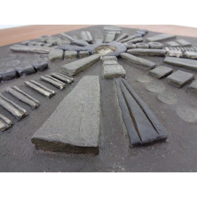 Brutalist Ceramic Wall Panel, 1960s For Sale - Image 14 of 18