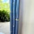 Vintage Faux Bamboo Wall Mirror in Metallic Blue With Gilt Accents – Newly Paintd For Sale In Mobile - Image 6 of 12