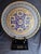 Vintage A. Barton Creation 24k Gold & Cobalt Blue Glass Seder Plate - 13.25" For Sale - Image 16 of 16