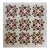 Antique Late 19th / Early 20th Century Hand Sewn Marriage Quilt With Rose of Sharon Wreaths For Sale