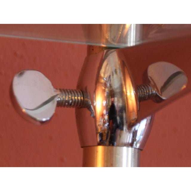 French Art Deco Etagere in Metal and Glass, 1930s For Sale - Image 9 of 14