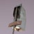 Vintage Belgian Brutalist Floor Lamp in Stone and Metal by Gerard Kuijpers, 1990s For Sale - Image 5 of 15