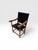 1920s Antique Arts & Crafts Oak Library Armchair With Black Leather For Sale - Image 5 of 11