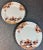 English Early 20th Century Pair of E Hughes & Co Staffordshire Scalloped Porcelain Plates For Sale - Image 3 of 7